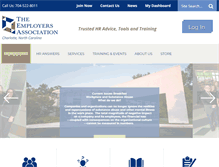 Tablet Screenshot of employersassoc.com